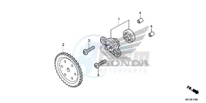 SH125ADD SH125i UK - (E) drawing OIL PUMP