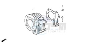 SCV100 LEAD drawing CYLINDER