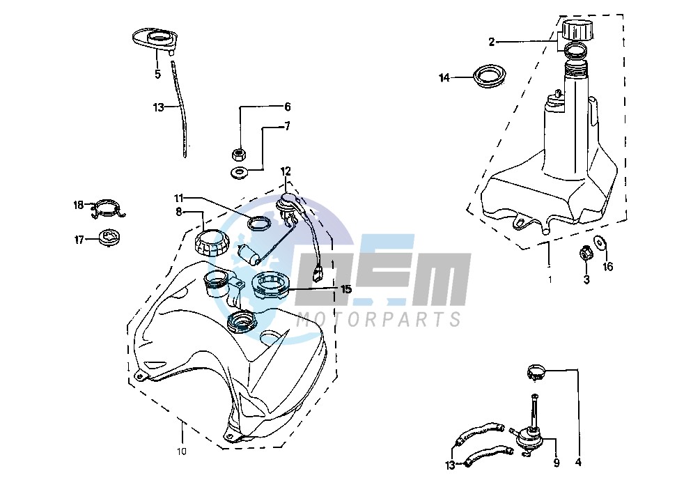 FUEL AND OIL TANK