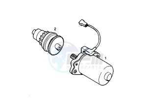 VAMOS - 50 cc drawing STARTING MOTOR