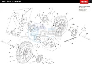 MARATHON-125-E4-PRO-REPLICA-SERIES-AUSTRIA-2018-MARATHON-125-E4-PRO-GREEN-REPLICA-SERIES drawing WHEELS - BRAKES