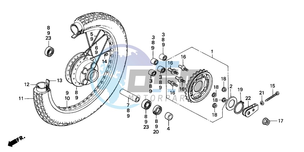 REAR WHEEL