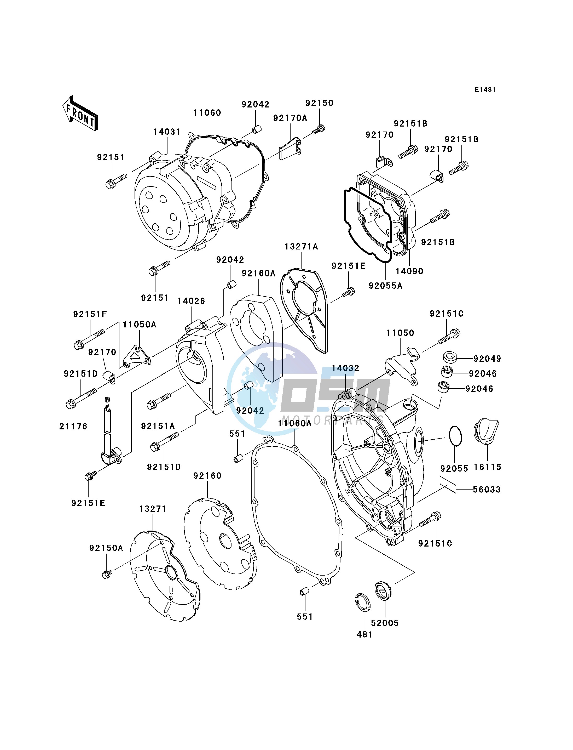 ENGINE COVER-- S- -