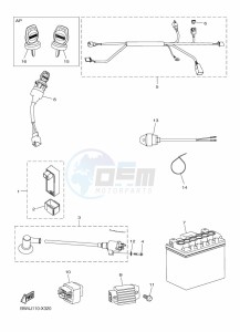 YFZ50 (BW4L) drawing ELECTRICAL 1