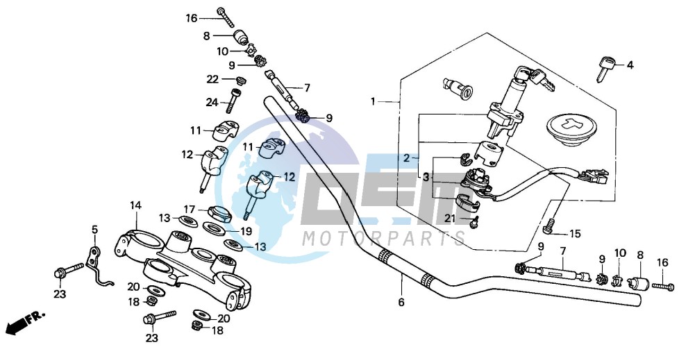 HANDLE PIPE/TOP BRIDGE