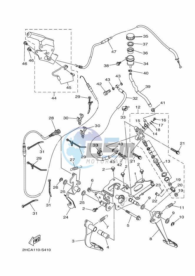 PEDAL WIRE