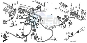 CBR600RAA BR / ABS - (BR / ABS) drawing WIRE HARNESS