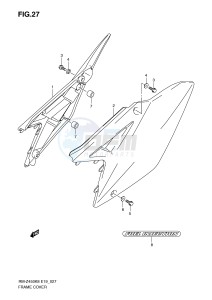 RM-Z450 (E19) drawing FRAME COVER (RM-Z450K8 K9 L0)