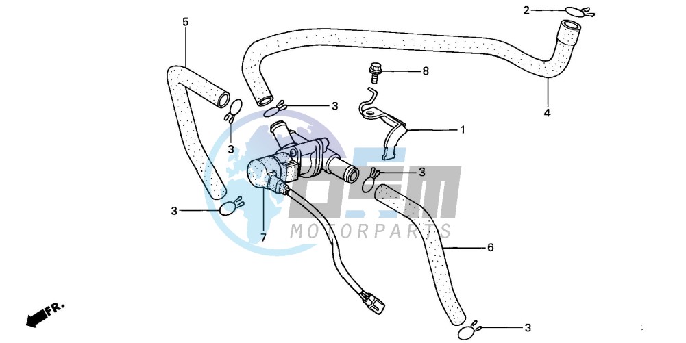 AIR INJECTION CONTROL VALVE (2)