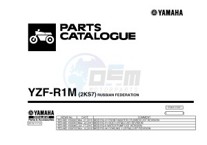 YZF-R1M 998 R2 (2KS7) drawing .1-Front-Page