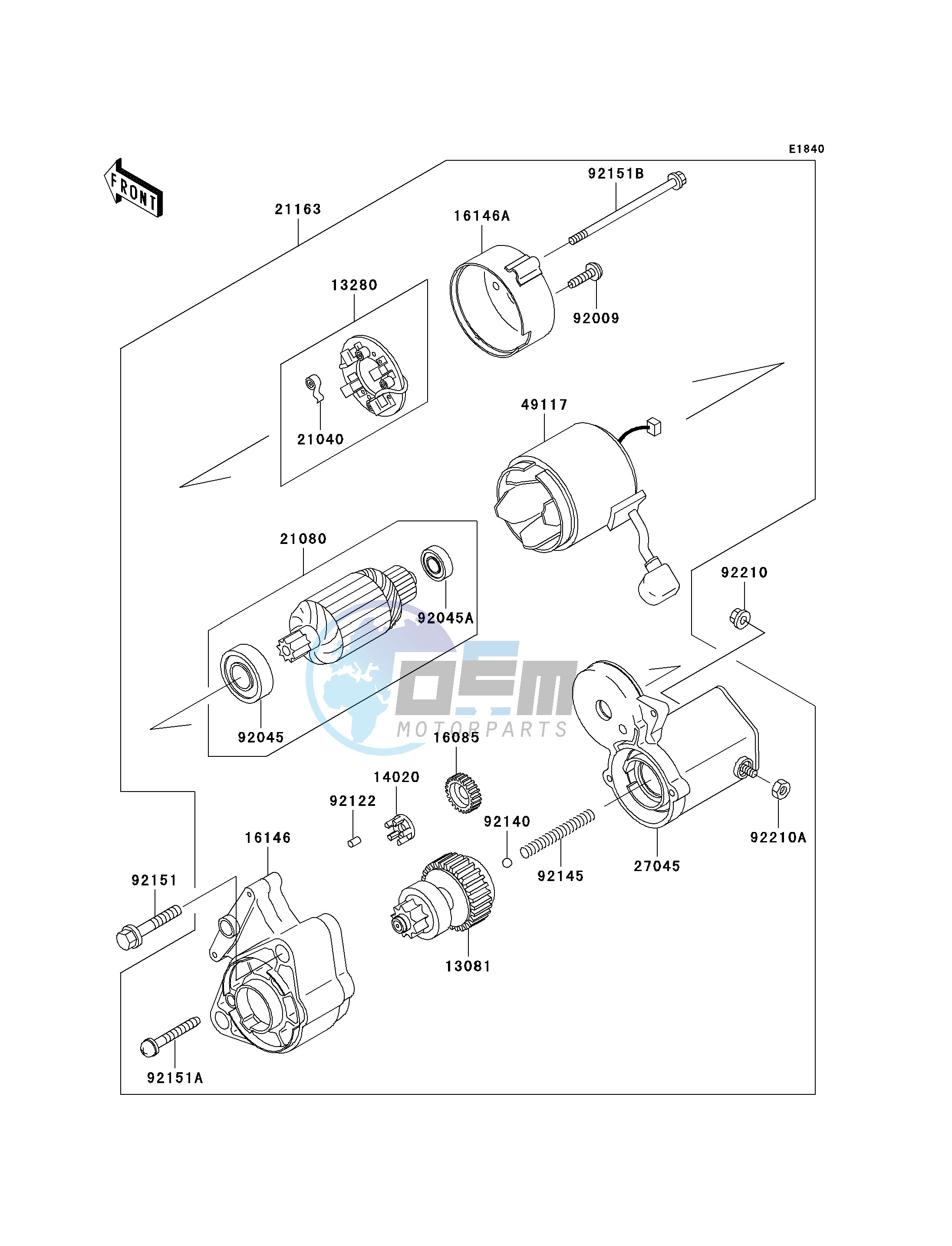 STARTER MOTOR