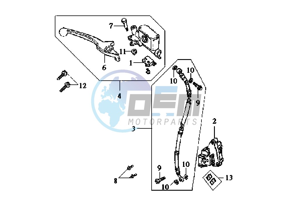 FRONT BRAKE SYSTEM