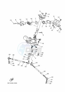 YFM450FWBD KODIAK 450 EPS (BHT1) drawing STEERING