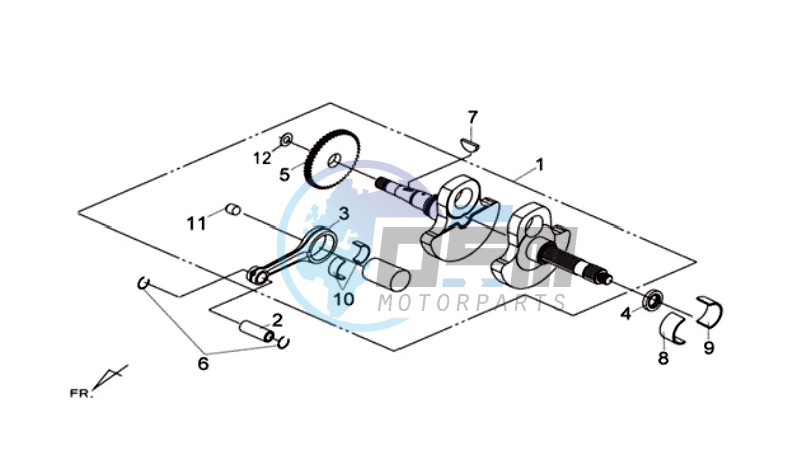 CRANKSHAFT  / PISTON / PISTON RING