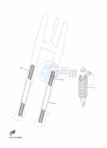 WR250F (BAKJ) drawing ALTERNATE FOR CHASSIS