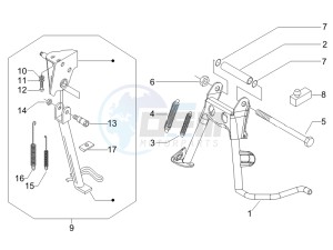 Liberty 125 4t ptt e3 (A) Austria drawing Stand