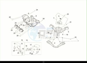 CRUISYM 125 (LV12W3-EU) (M2) drawing HANDLE COVER