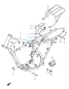 TS185ER (E1) drawing FRAME