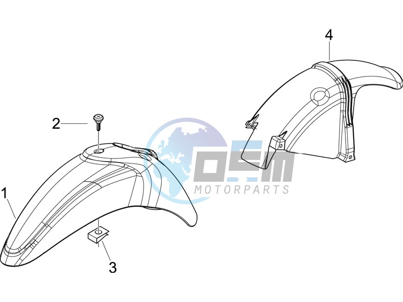 Wheel huosing - Mudguard