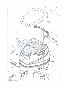 115CETOL drawing FAIRING-UPPER