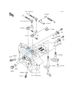 KVF 400 B [PRAIRIE 400] (B1) [PRAIRIE 400] drawing GEAR CHANGE MECHANISM