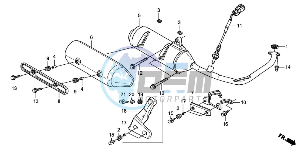 EXHAUST MUFFLER