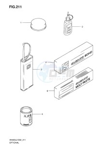 AN400 BURGMAN EU-UK drawing OPTIONAL