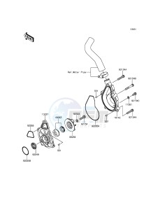 ER-6N ER650EDS XX (EU ME A(FRICA) drawing Water Pump