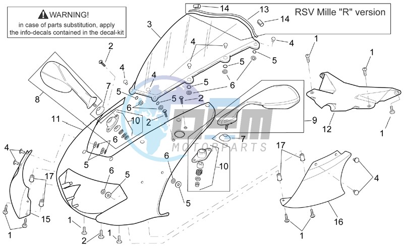 Front body - Front fairing