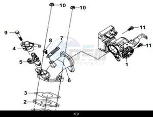 JOYRIDE 300 16" (LJ30W4-EU) (M3) drawing ECU ASSY ECU