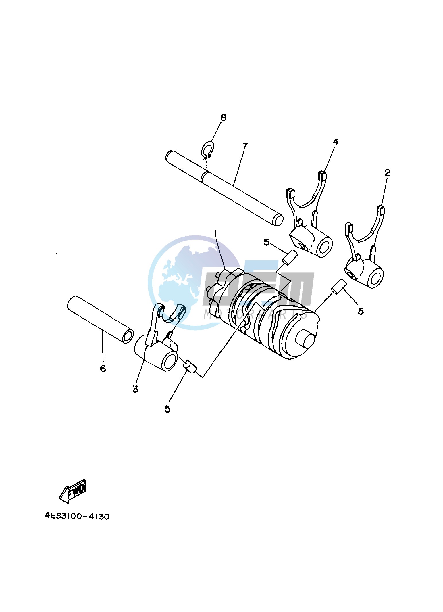 SHIFT CAM & FORK