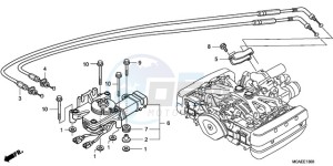 GL18009 UK - (E / AB MKH NAV) drawing REVERSE SHIFT ACTUATOR