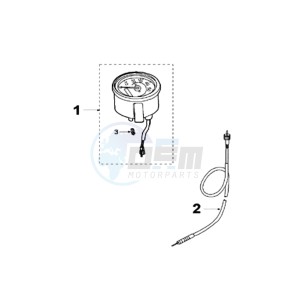 LUDIX 14 V CLASSIC drawing SPEEDO