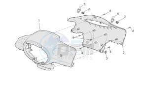 Scarabeo 100 4T e2 drawing Front body I