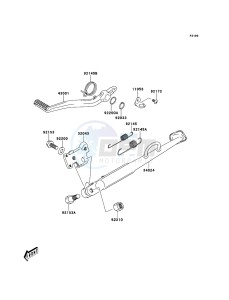 KLV1000 LV1000-A2H GB XX (EU ME A(FRICA) drawing Stand(s)