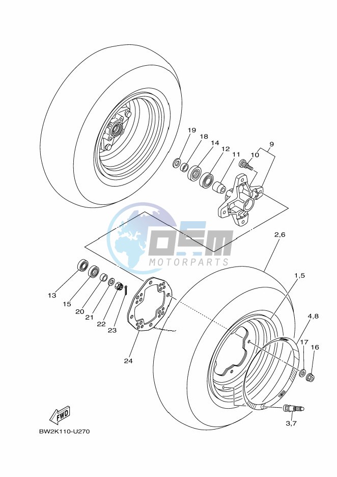 FRONT WHEEL