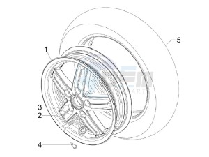 S 150 4T Vietnam drawing Front wheel