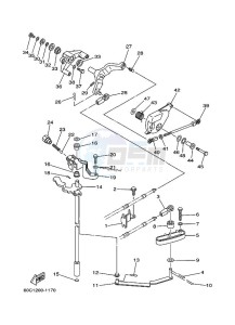 F100B drawing THROTTLE-CONTROL