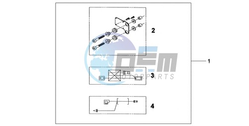 HEATED GRIP ATT. KIT