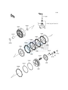 D-TRACKER KLX150HGF XX (EU ME A(FRICA) drawing Clutch