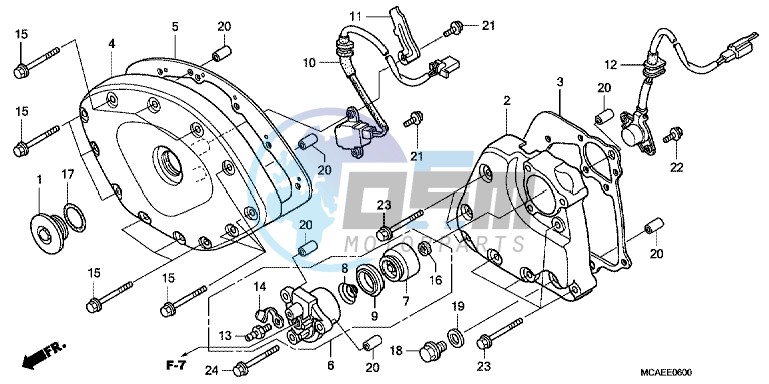 FRONT COVER/ TRANSMISSION COVER