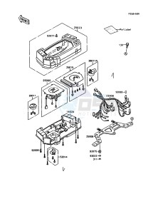 ZX 600 C [NINJA 600R] (C10) [NINJA 600R] drawing METER-- S- -