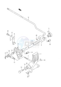 DF 25 drawing Clutch Non-Remote Control