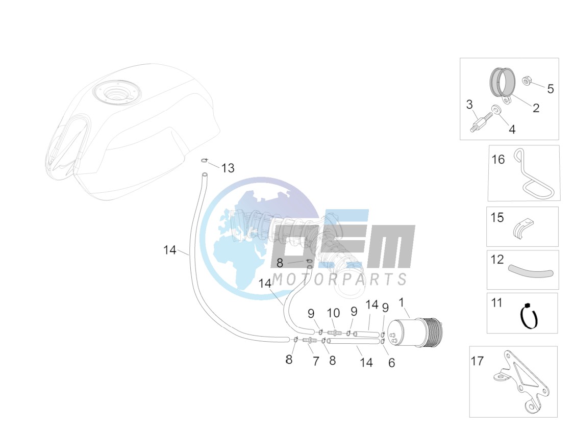 Fuel vapour recover system