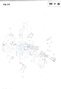 GS500E (Z-D) drawing FRONT CALIPERS