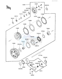 ZX 1000 A [NINJA 1000R] (A1-A2) [NINJA 1000R] drawing CLUTCH