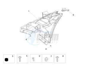 TUONO 1100 V4 RF E4 ABS (NAFTA) drawing Taillight