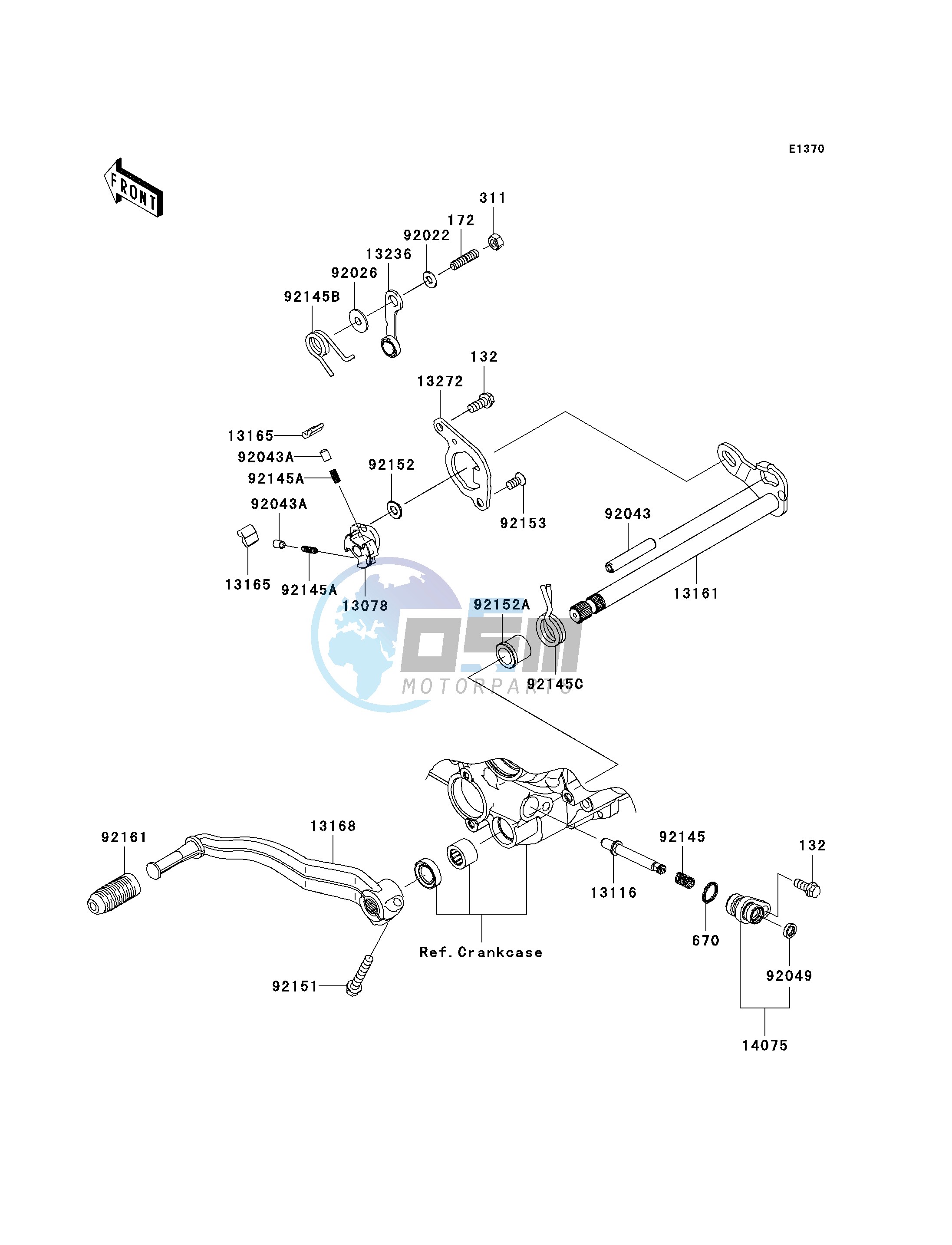 GEAR CHANGE MECHANISM