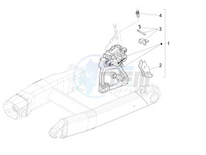 MGX 21 FLYING FORTRESS 1380 EMEA drawing Rear brake caliper