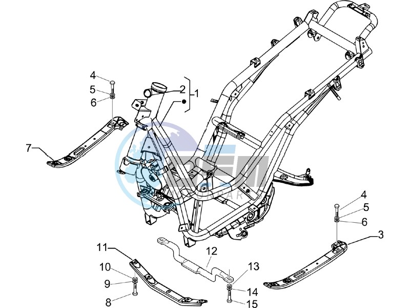 Frame bodywork